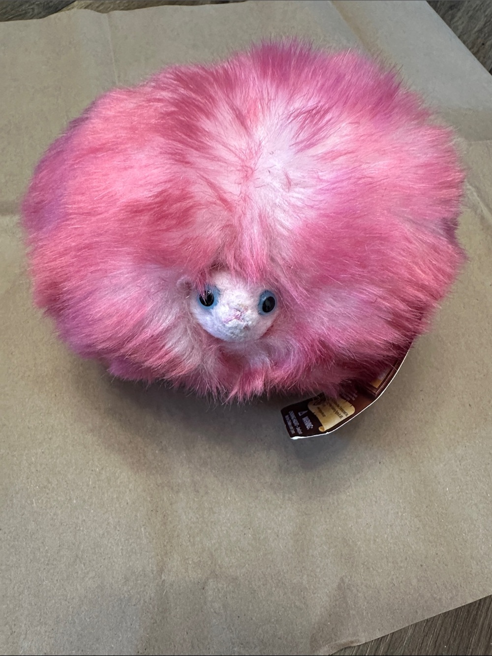 Harry potter plush - pink animal official with tags - pigmy puff